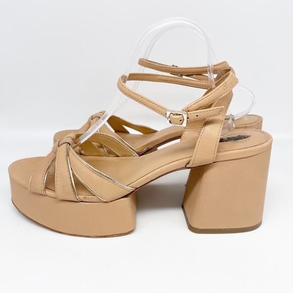 Vince Camuto Women's Freesie Platform Sandals Sandstorm Tan Size 11M - Picture 5 of 13